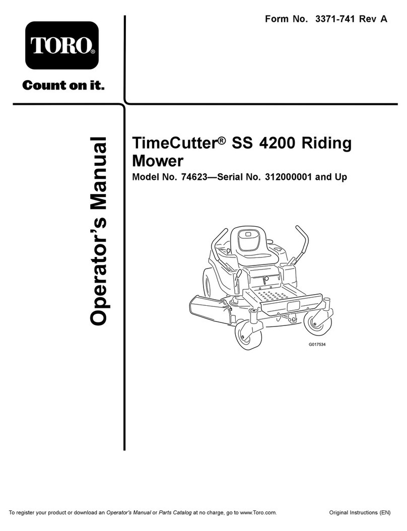 Toro TimeCutter SS 4200 User manual