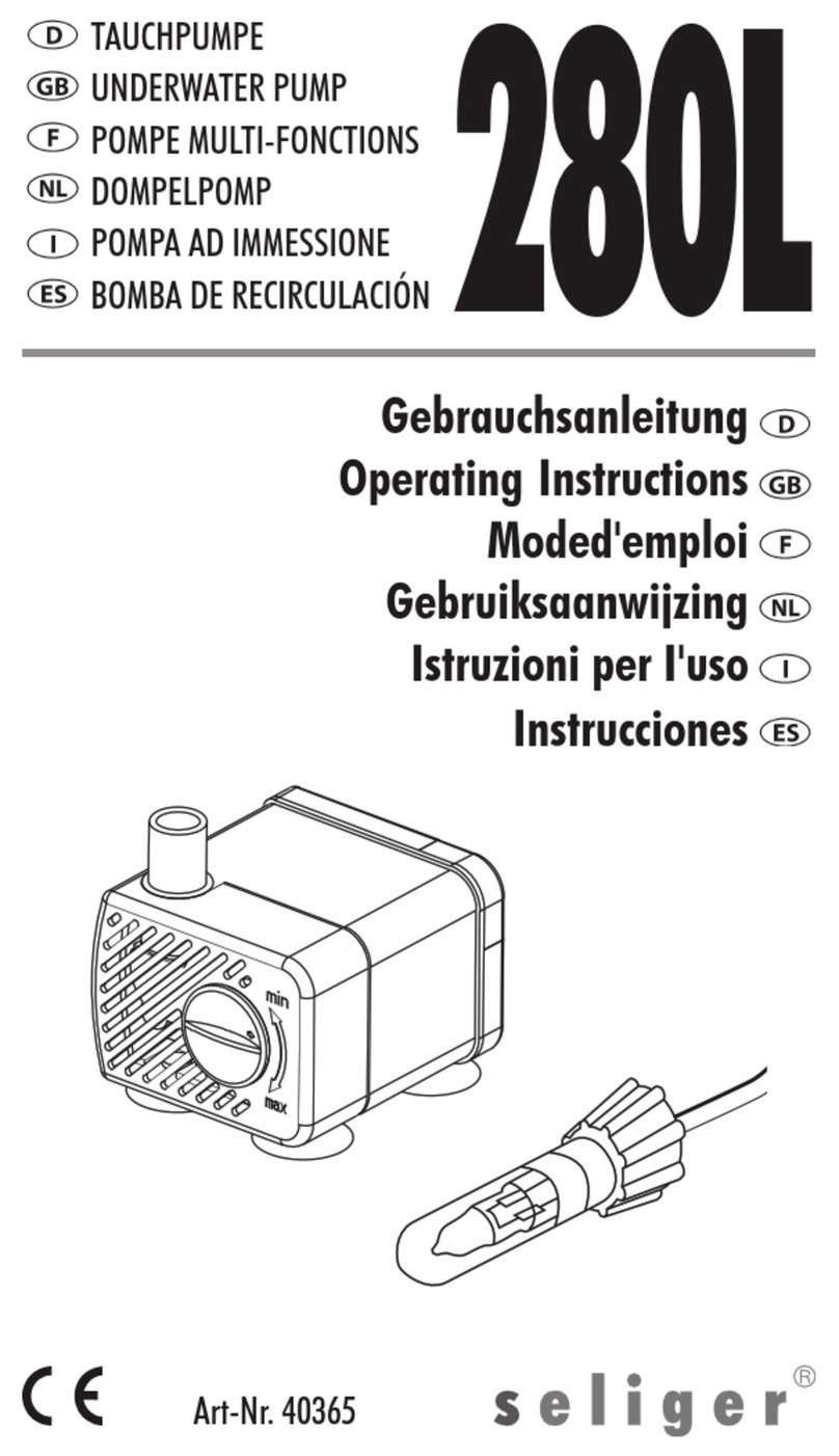 Seliger 280L operating instructions Seliger 280L operating instructions