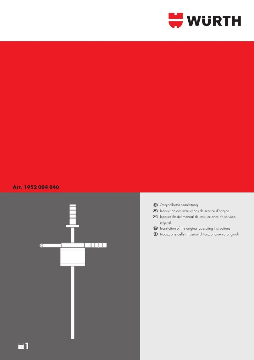 Würth 1952 004 040 Quick guide