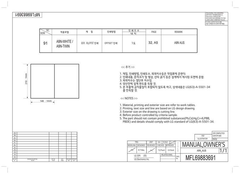 LG A9N-WHITE User manual