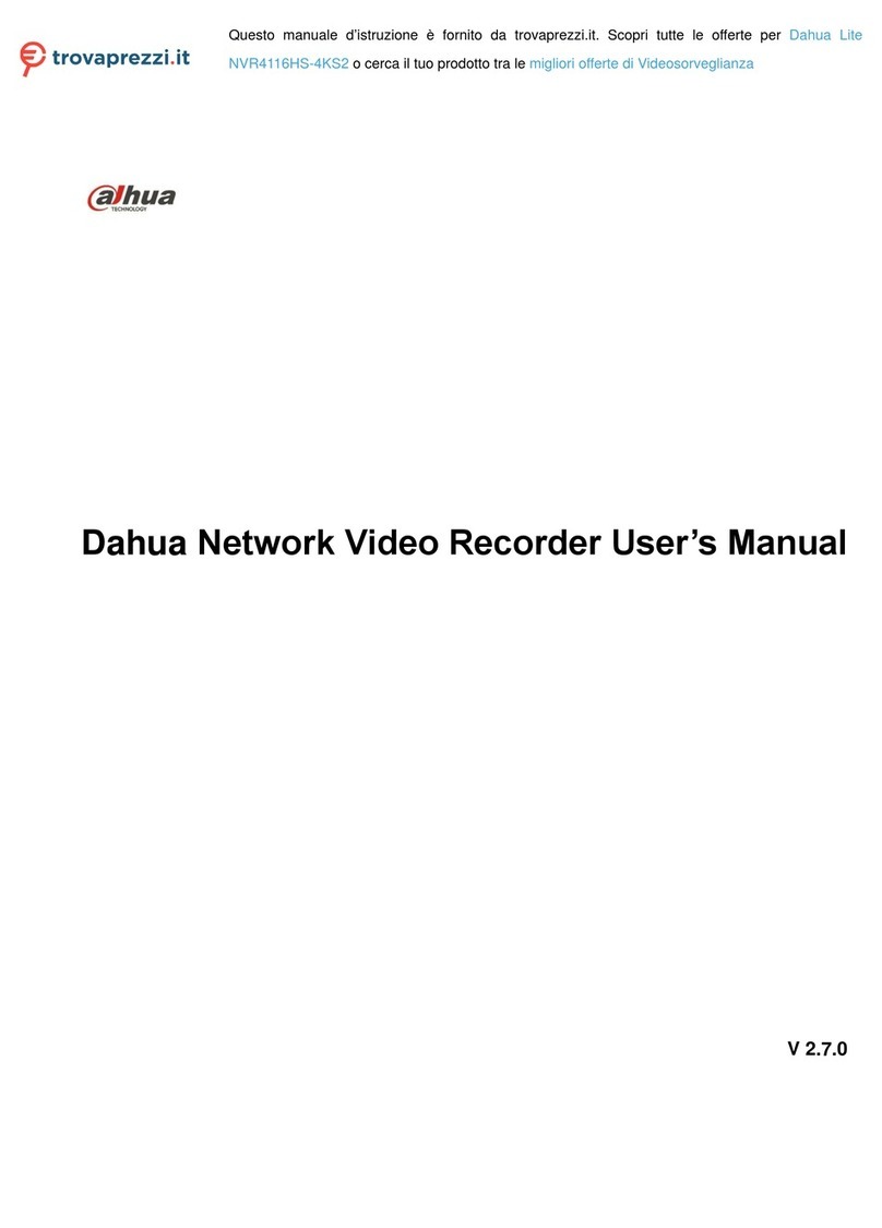 Dahua Lite NVR4116HS-4KS2 user manual