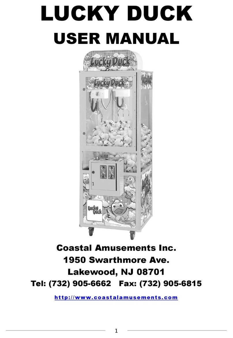 Coastal Amusements LUCKY DUCK user manual