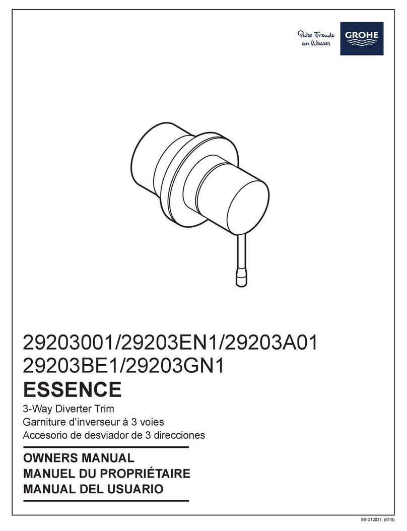 Grohe ESSENCE 29203EN1 User manual Grohe ESSENCE 29203EN1 User manual