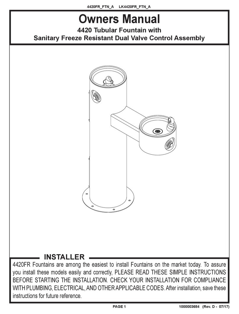 Elkay 4420FR FTN A Series User manual