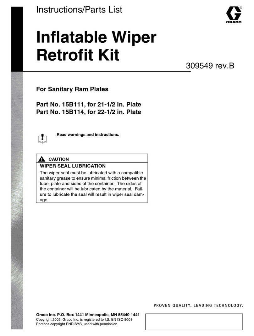 Graco 15B111 Instructions-parts list