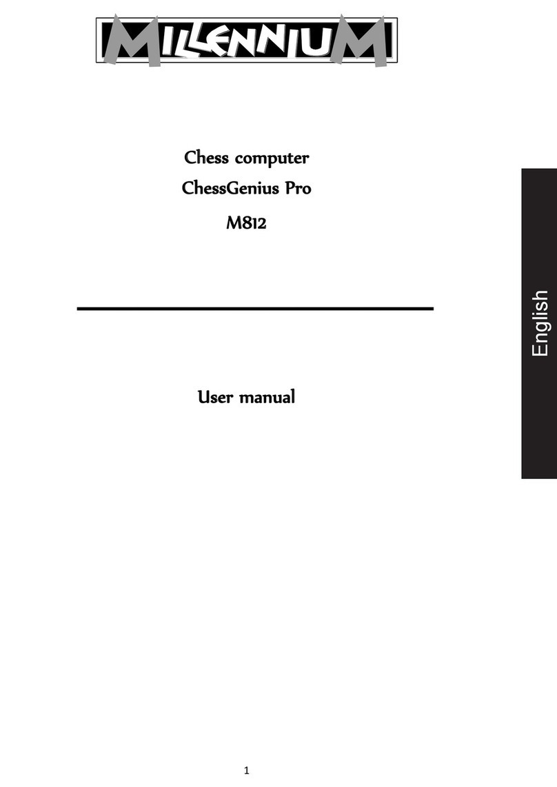 Millennium ChessGenius Pro user manual