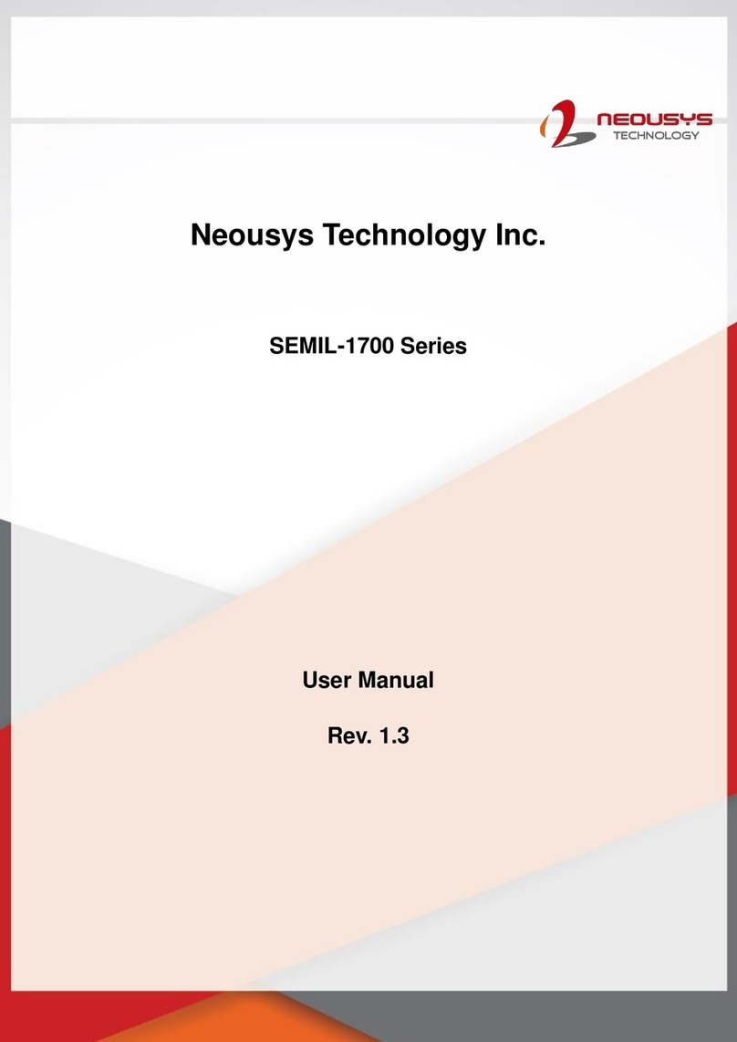 Neousys SEMIL-1700 Series user manual