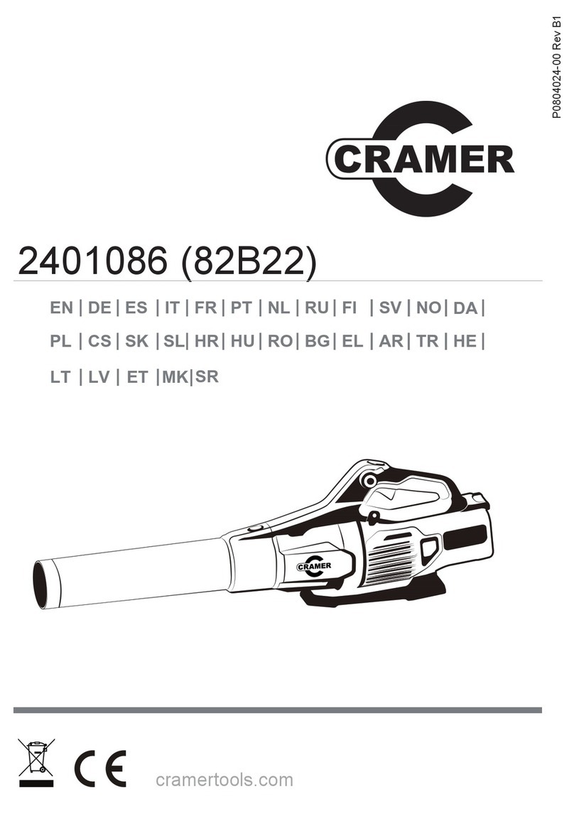 Cramer 2401086 User manual Cramer 2401086 User manual
