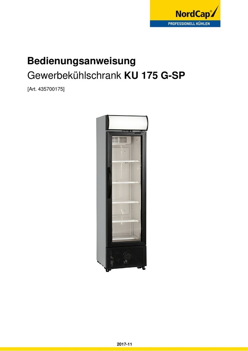Nordcap KU 175 G-SP User manual