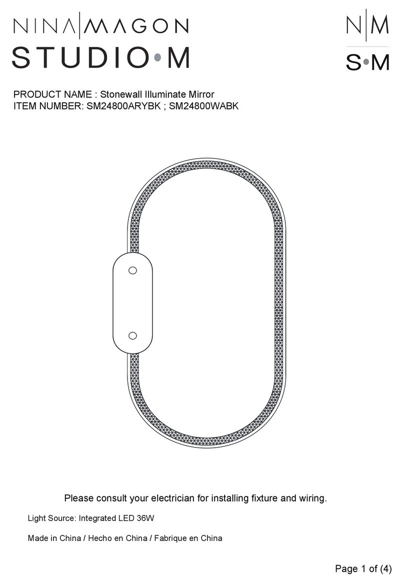 Studio M Stonewall SM24800ARYBK manual