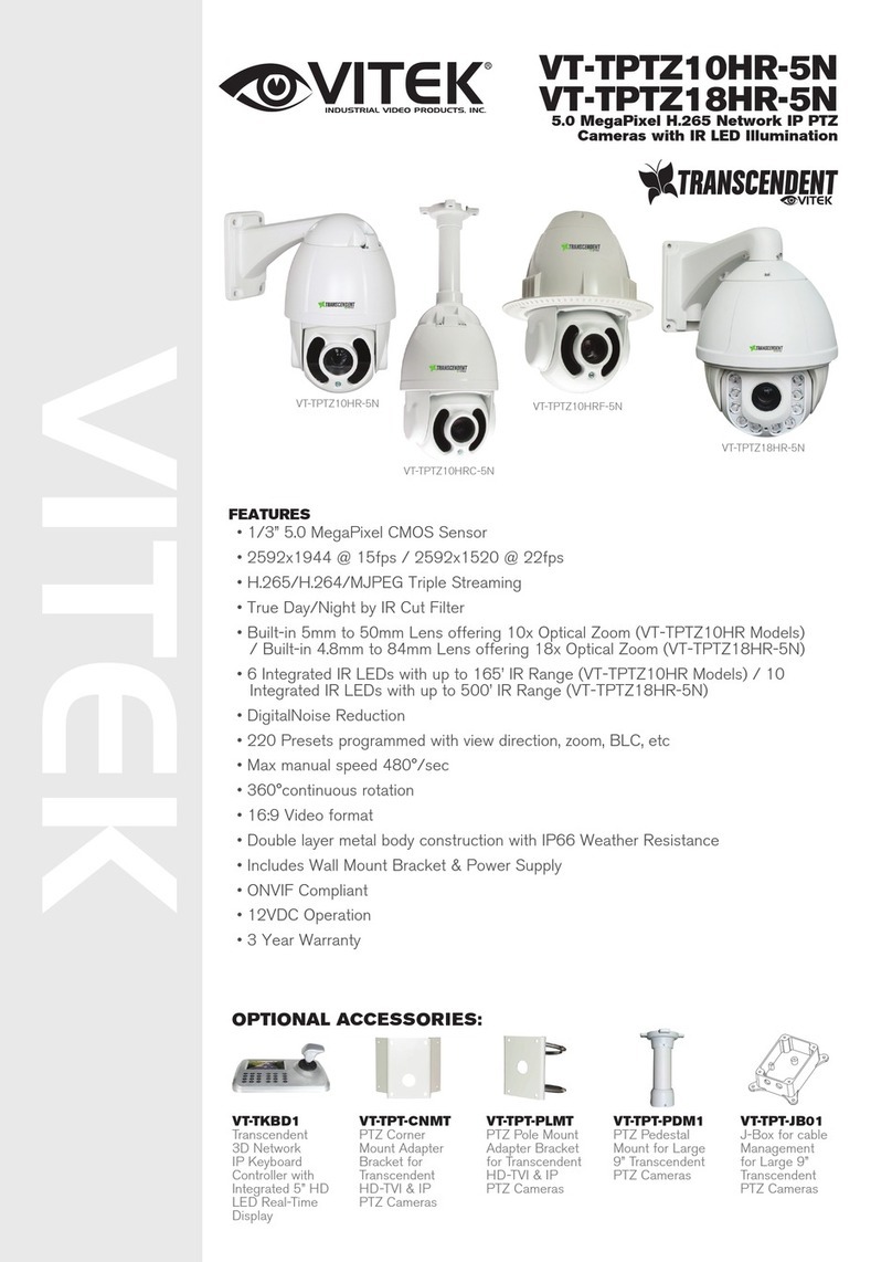 Vitek VT-TPTZ10HR-5N User manual