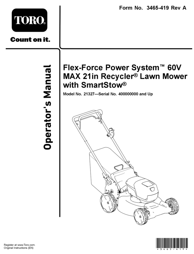 Toro Recycler 21327 User manual
