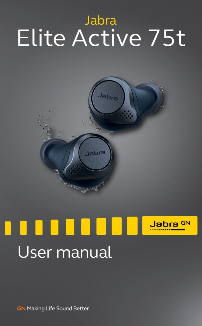Jabra Elite Active 75t User manual Jabra Elite Active 75t User manual