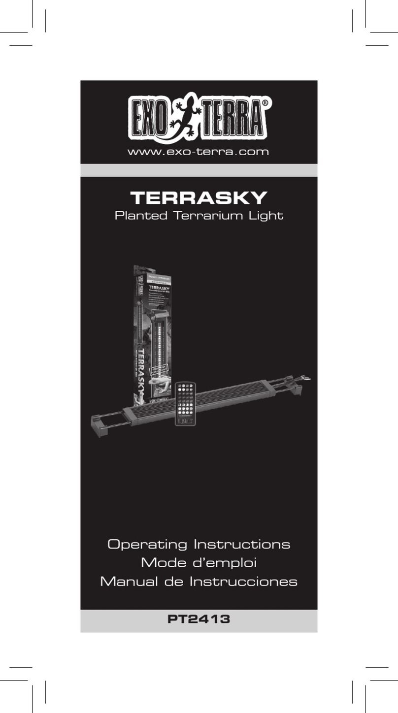 Hagen EXO TERRA TERRASKY PT2413 operating instructions