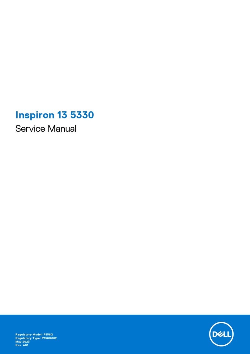 Dell P156G Service manual