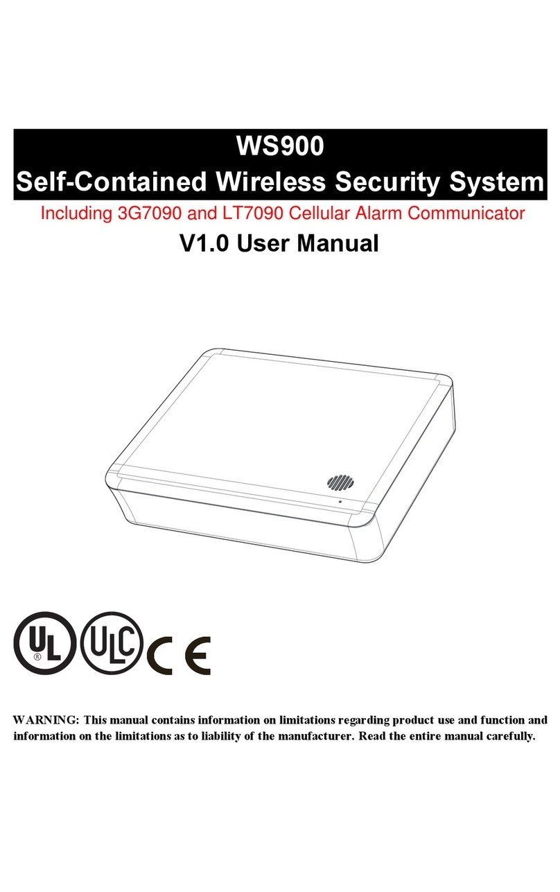 DSC WS900 User manual DSC WS900 User manual