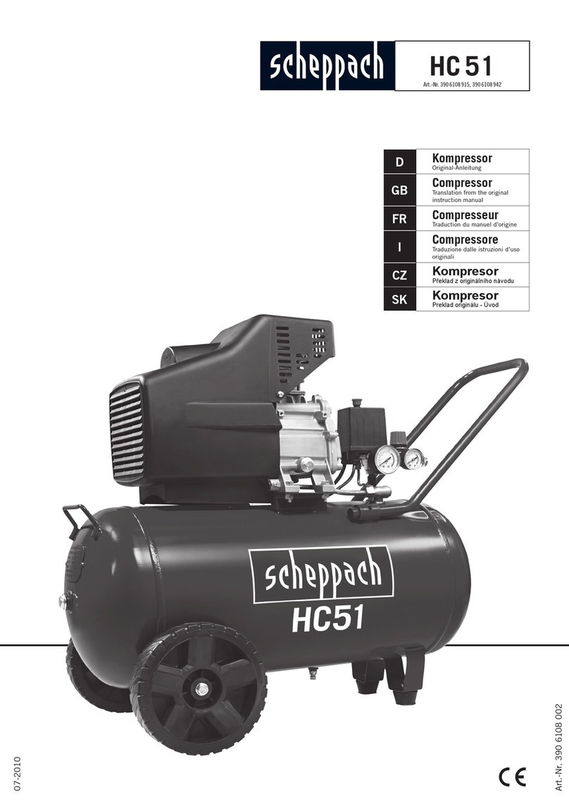 Scheppach HC51 User guide