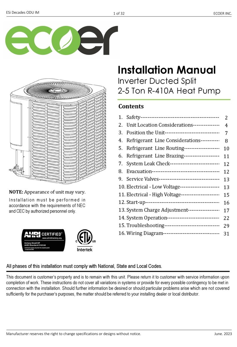Ecoer 2436 installation manual