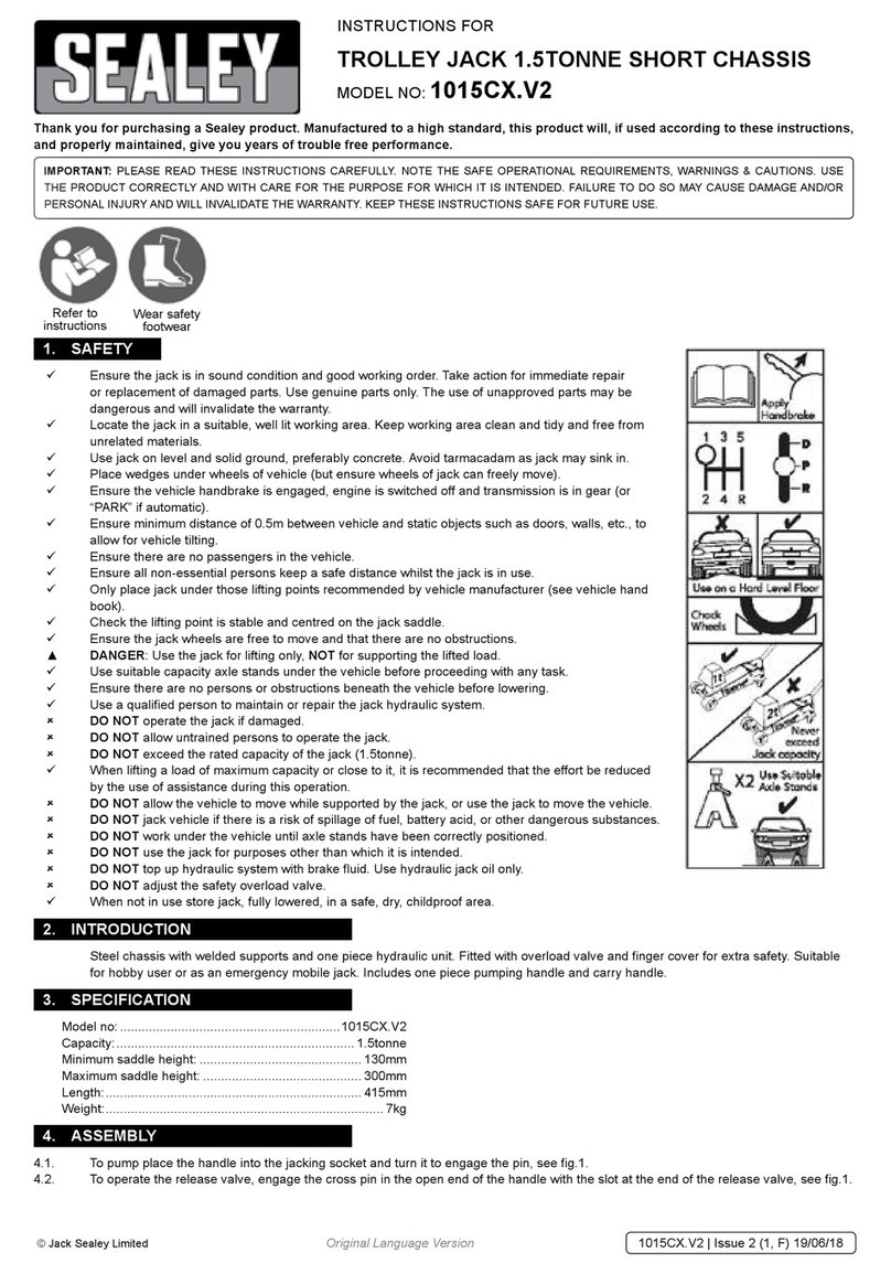 Sealey 1015cX.V2 User manual