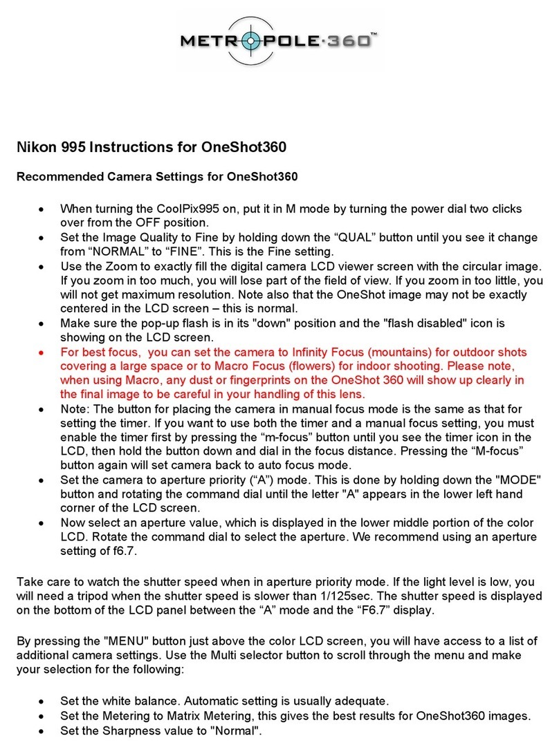 Nikon COOLPIX 995 User manual