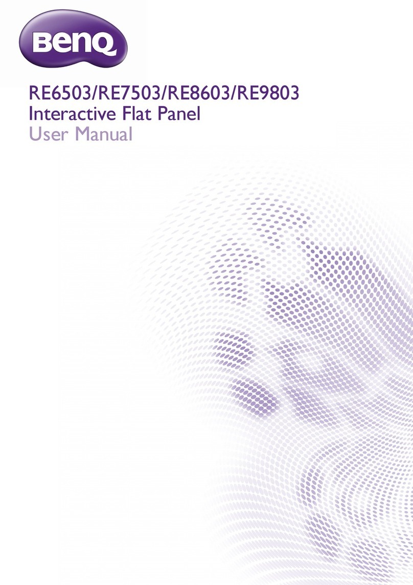 BenQ RE6503 User manual