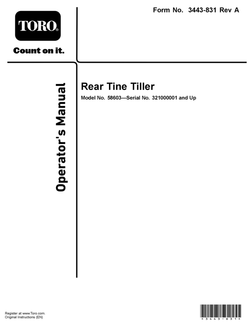 Toro 58603 User manual