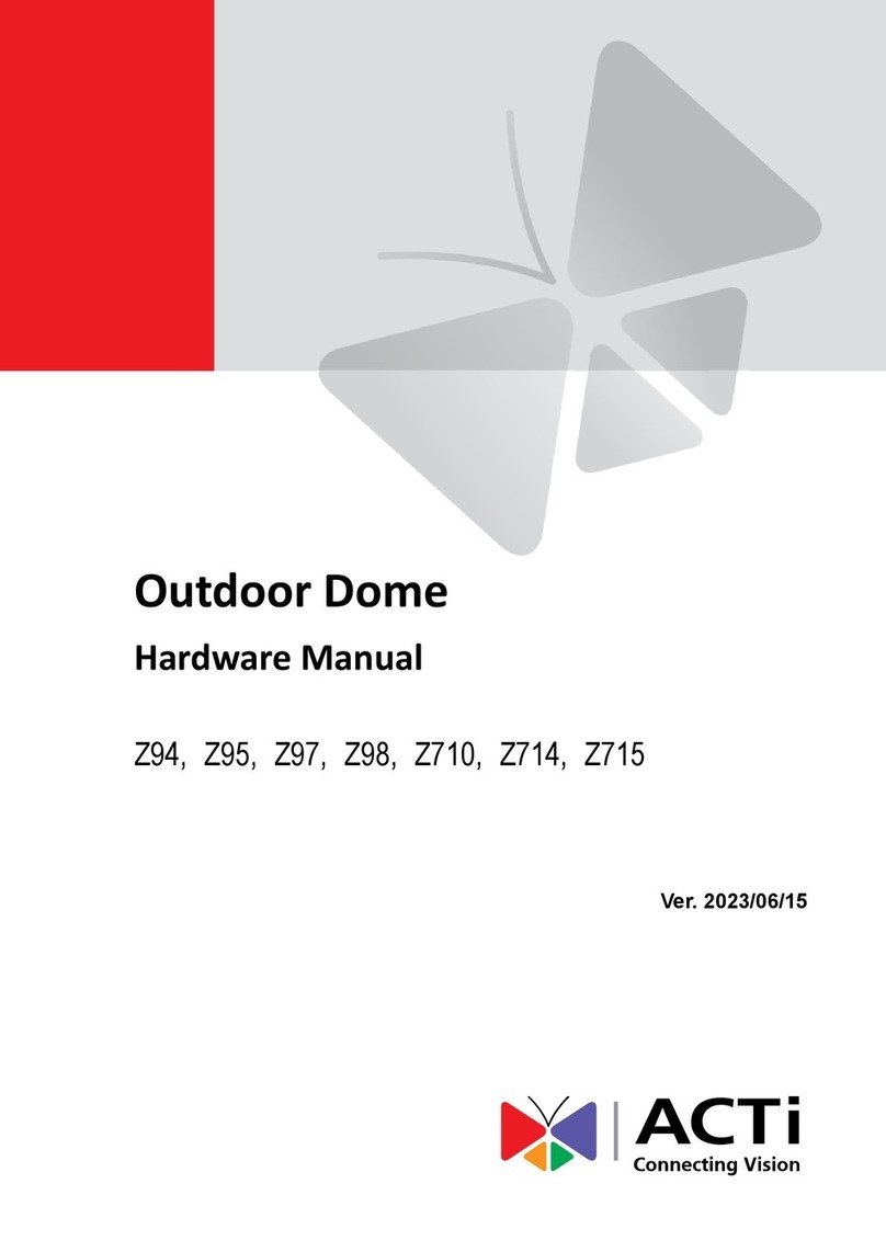 ACTi Z98 Hardware manual