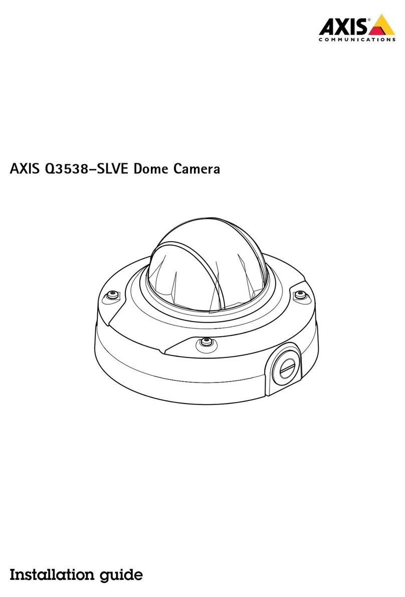 Axis Q35 Series User manual