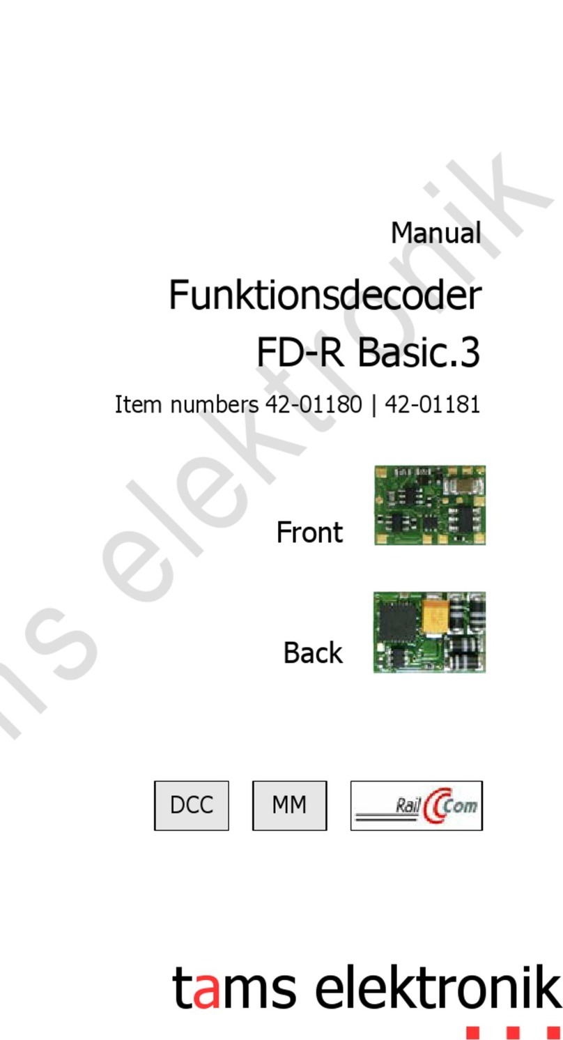 tams elektronik FD-R Basic.3 User manual tams elektronik FD-R Basic.3 User manual