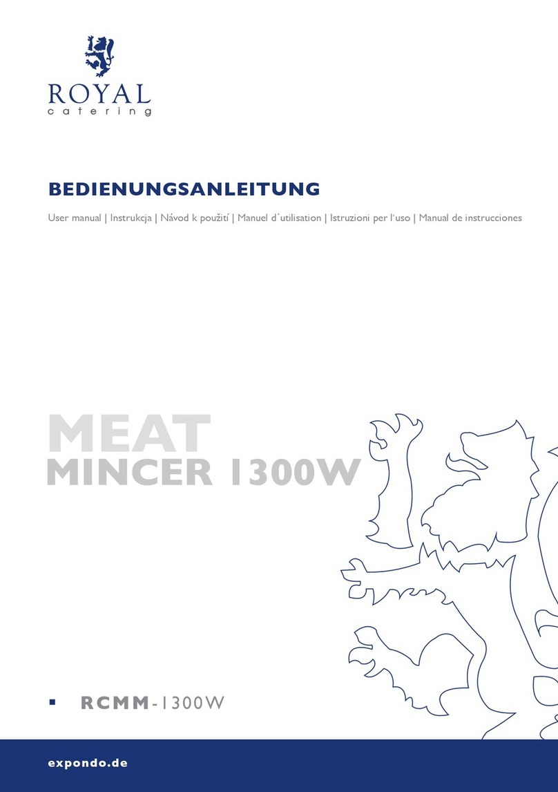 Royal Catering RCMM-1300W user manual