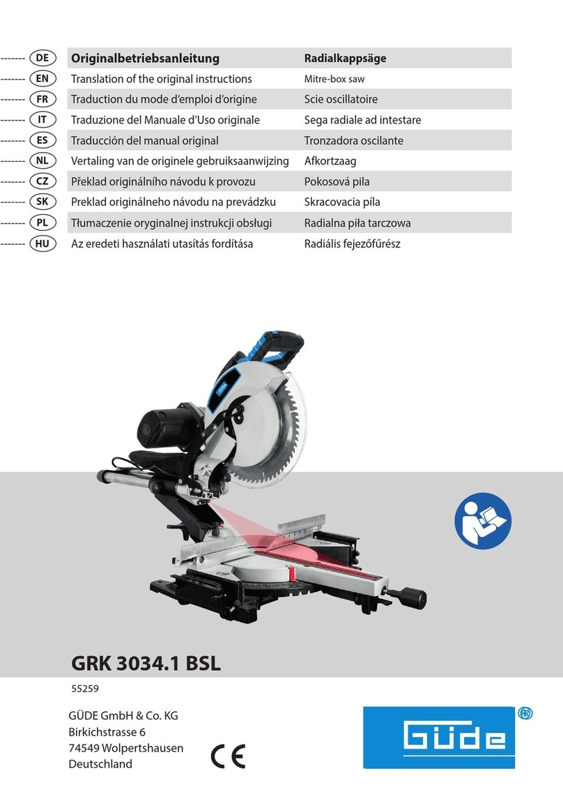 GÜDE GRK 3034.1 BSL Translation of the original instructions