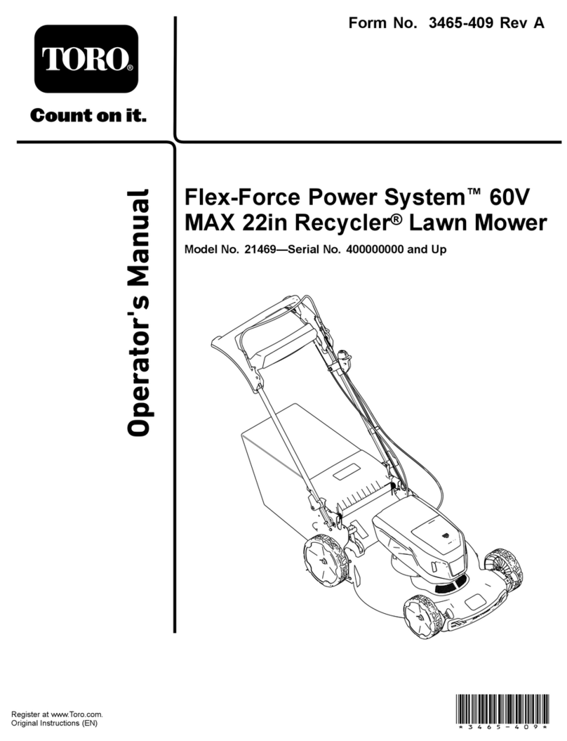 Toro Recycler 21469 Operator's manual