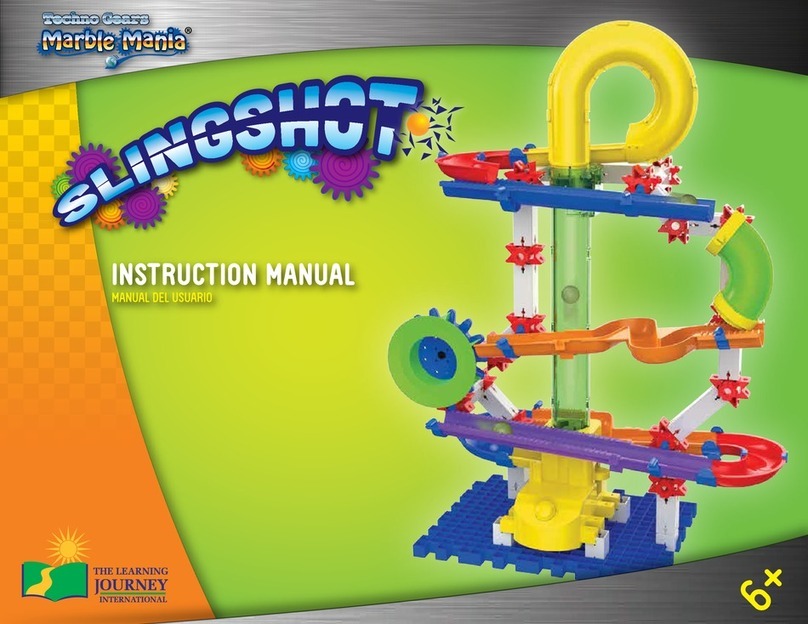The Learning Journey Techno Gears Marble Mania Slingshot User manual The Learning Journey Techno Gears Marble Mania Slingshot User manual