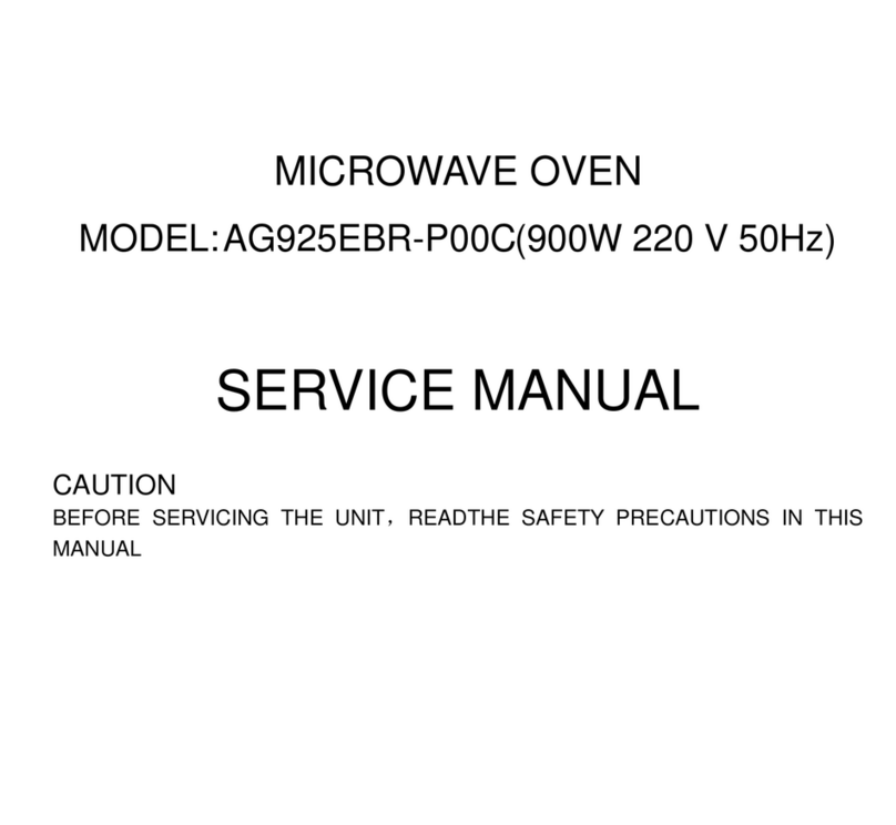 Midea AG925EBR-P00C User manual