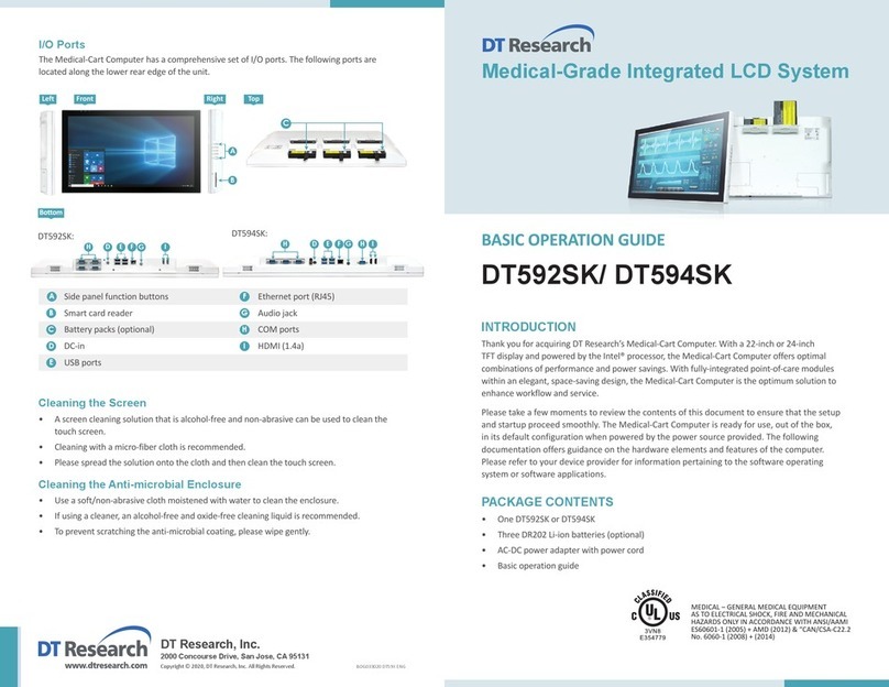 DT Research DT592SK User manual