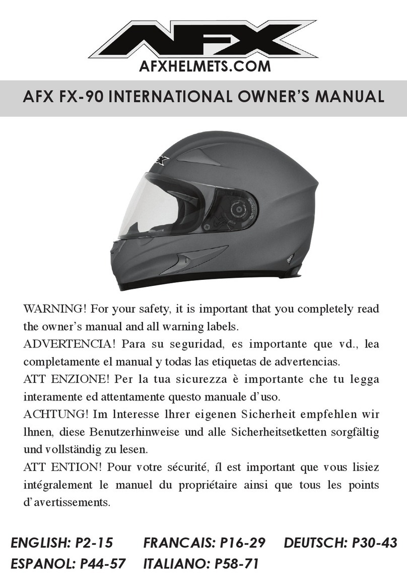 AFX FX-90 User manual