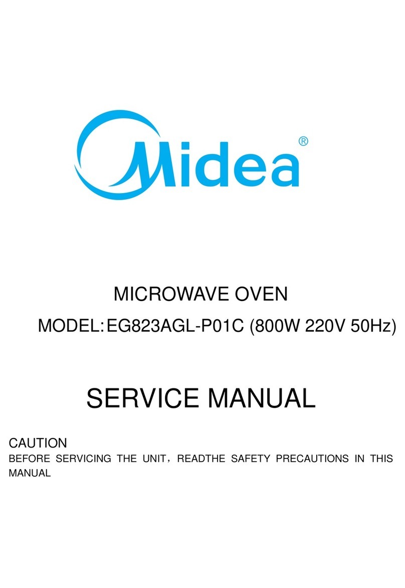 Midea EG823AGL-P01C User manual