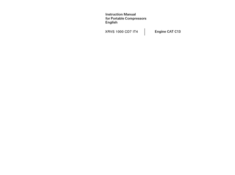 Atlas Copco XRVS 1000 CD7 IT4 HOP User manual