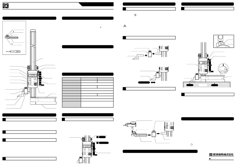 Niigata seiki VHS-30D User manual