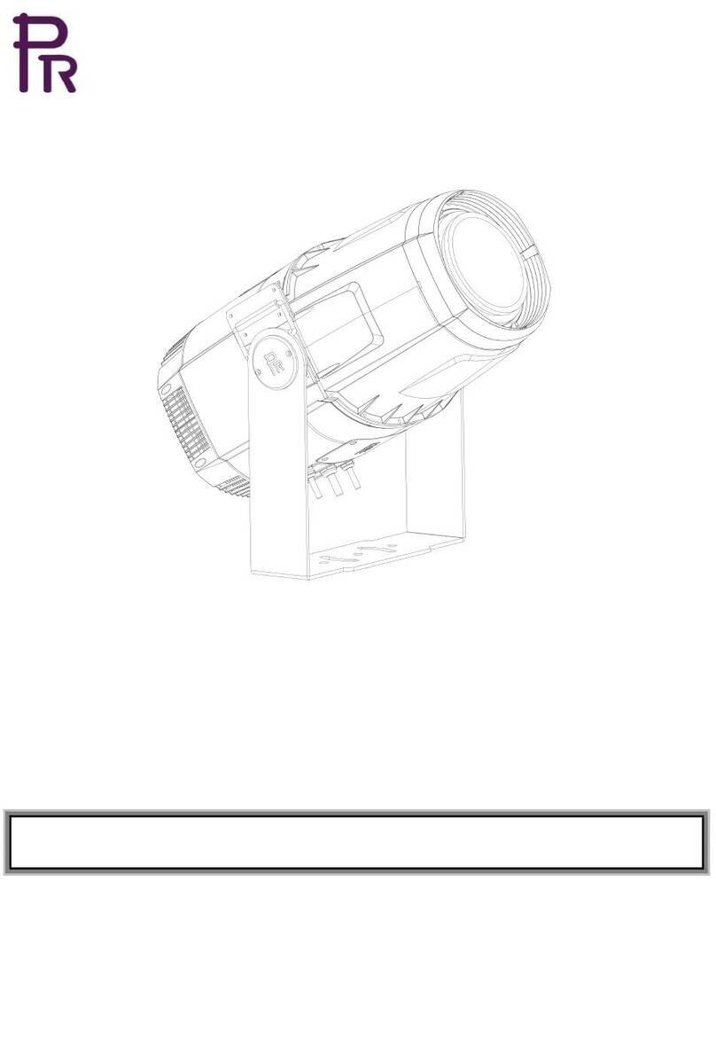 PR TANGO 750 FRAMING User manual