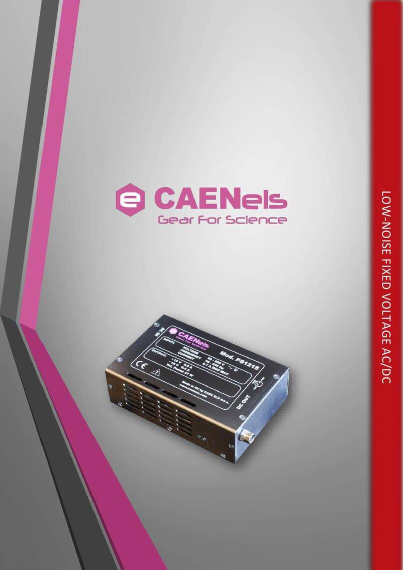 Caen ELS PS1215 user manual