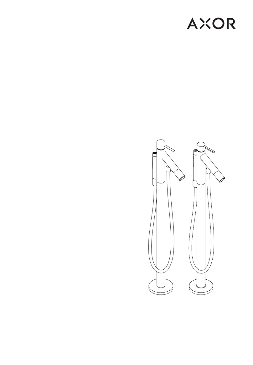 Hans Grohe AXOR Starck 12452009 Manual