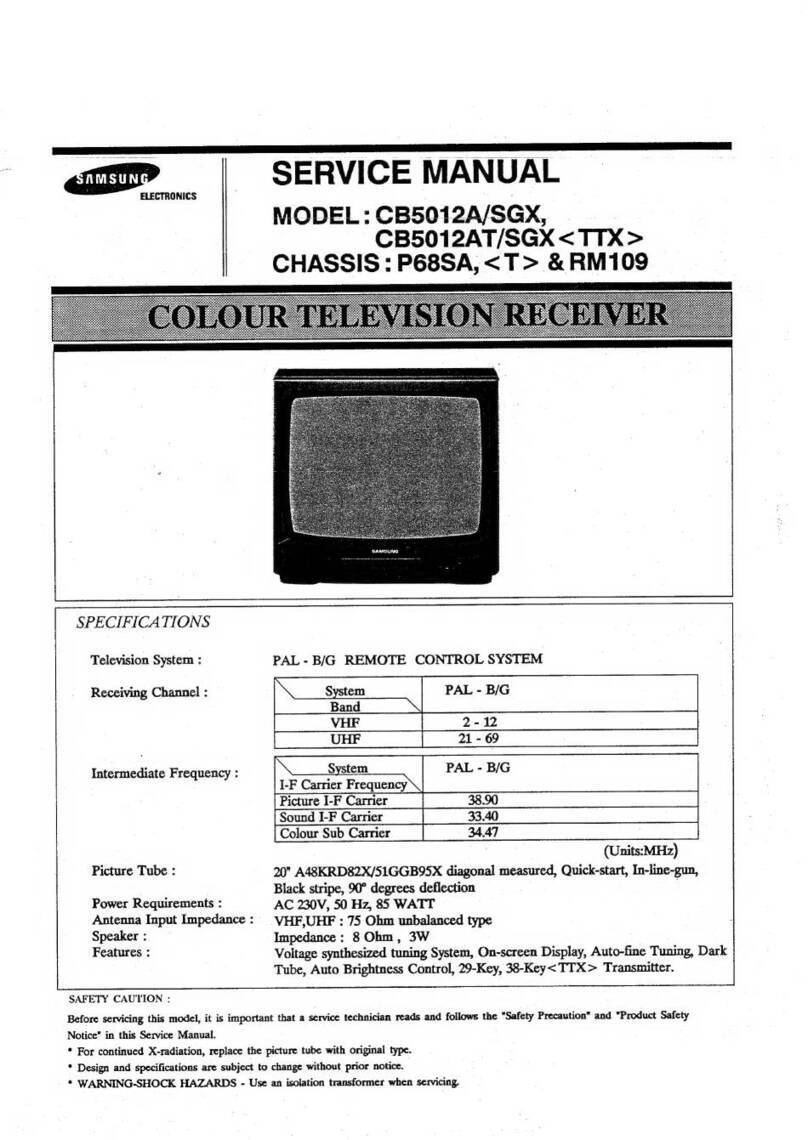 Samsung CB5012A/SGX Service manual