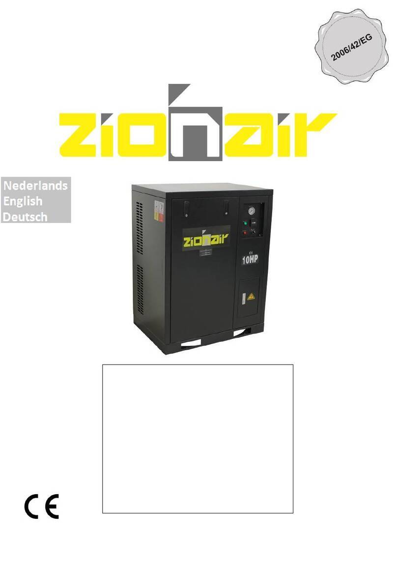 Zionair CP22S8 User manual