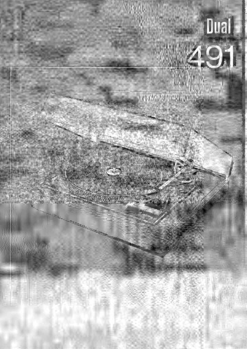 Dual 491 User manual