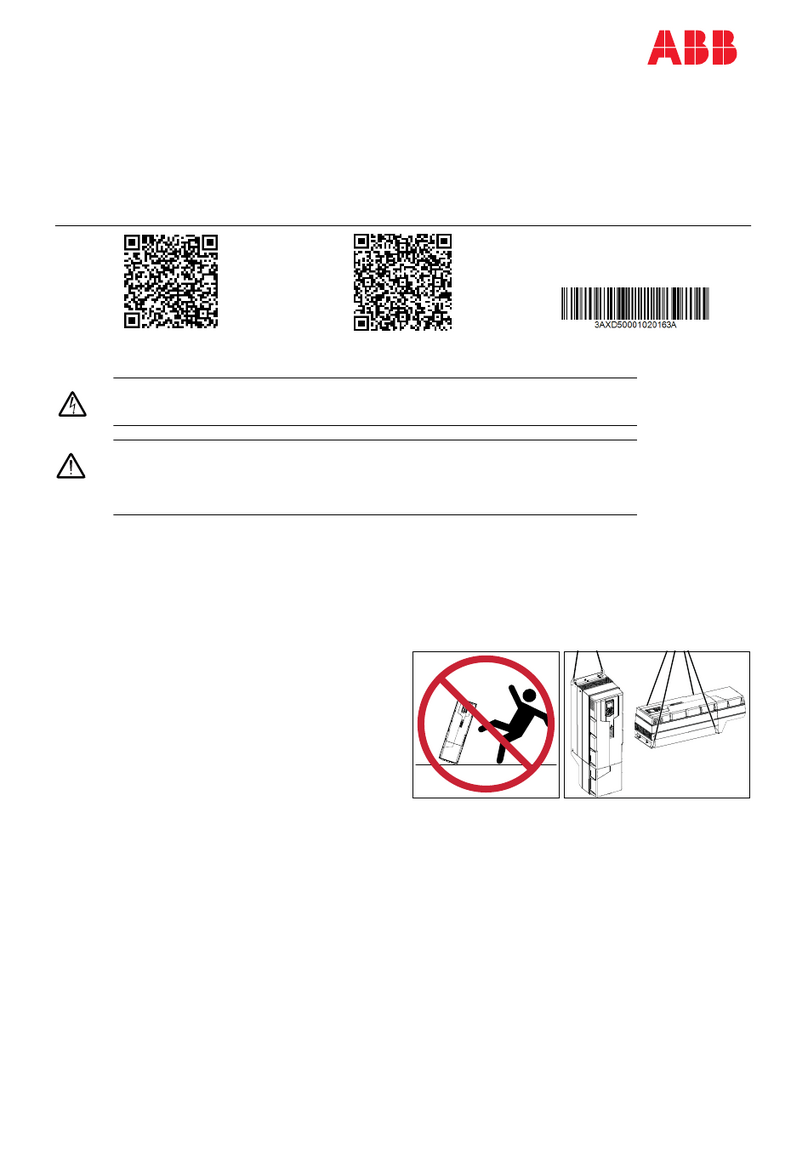 ABB ACH580-01 Series Installation manual