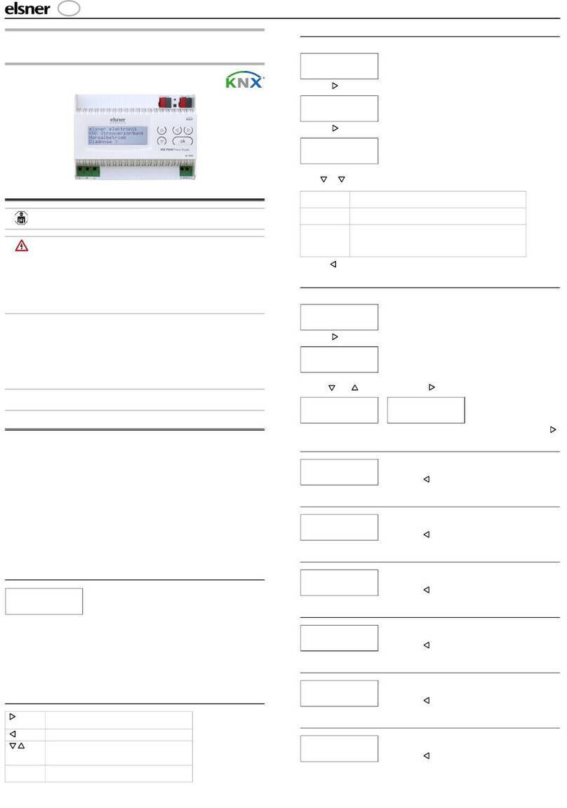 Elsner KNX PS640 User manual