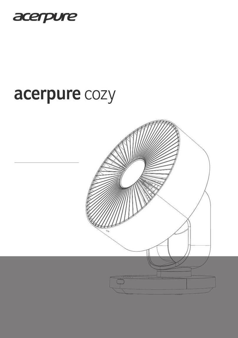 acerpure cozy Series user manual