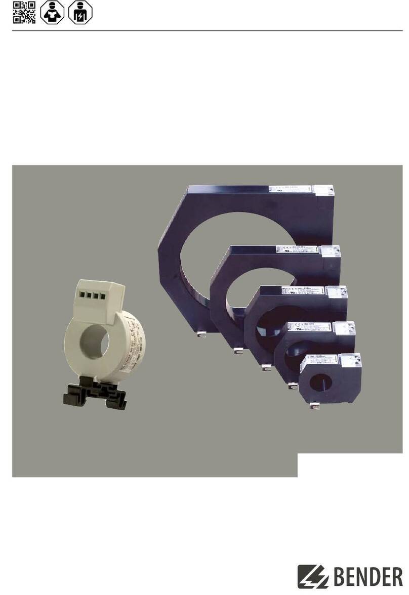 Bender W0-S20 User manual