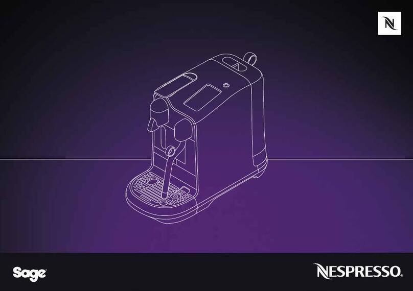Nespresso Sage CREATISTA PRO user manual